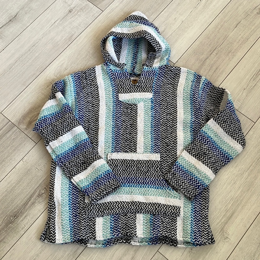 Earth Ragz boho pullover hoodie. Size L